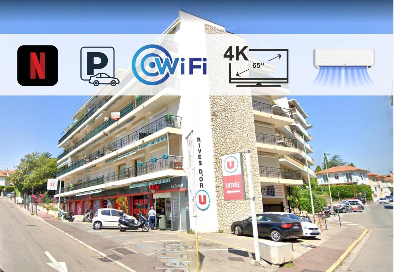 Magnifique Appartement Le Cannet,Cannes, Parking, Wifi Exteriér fotografie